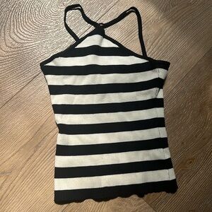 Striped Oak & Fort Tank